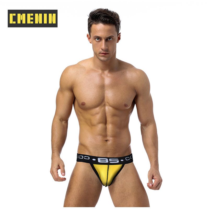 CMENIN Soft BS (1 Pieces) Milk Fiber  Men Underwear thongs Mens Jockstrap 2021 New thongs And G strings CMENIN Soft Low waist Cartoon Innerwear BS139
