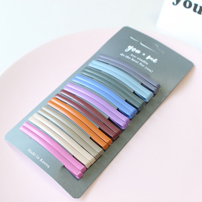 20pcs Girl Candy Color Cartoon Hairpin Barrette Spiral Side Clip Bobby Pin Hair Pin Hair Care Styling Tools hair accessories