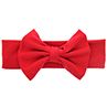 Cute Toddler Girl Newborn Baby Bowknot Solid Color Elastic Headband cessory