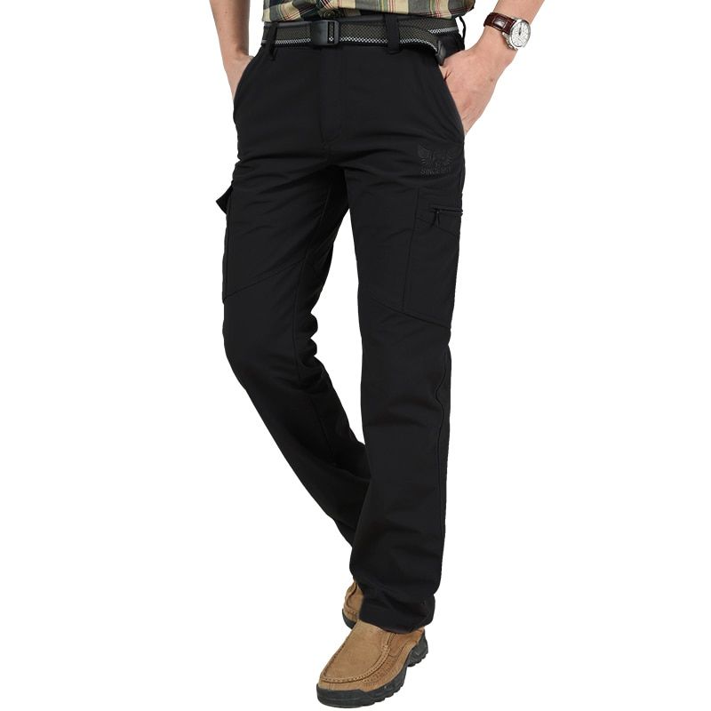 Breathable Waterproof Hiking Pants Men Thin Quick Dry Trousers Outdoor Climbing Pants Male Military Tactical Cargo Sweatpants