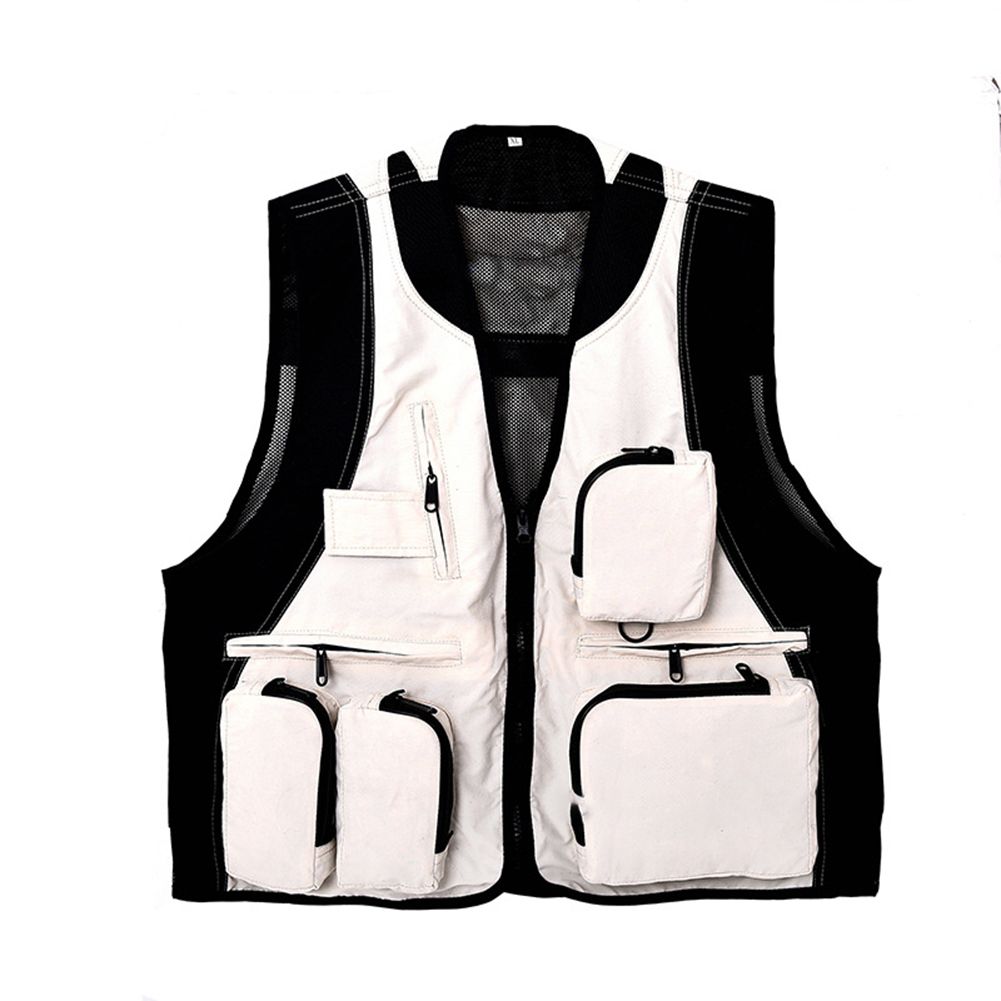 Quick-drying Fishing  Vest Breathable  With Multi-pocket For Outdoor graphy Sports