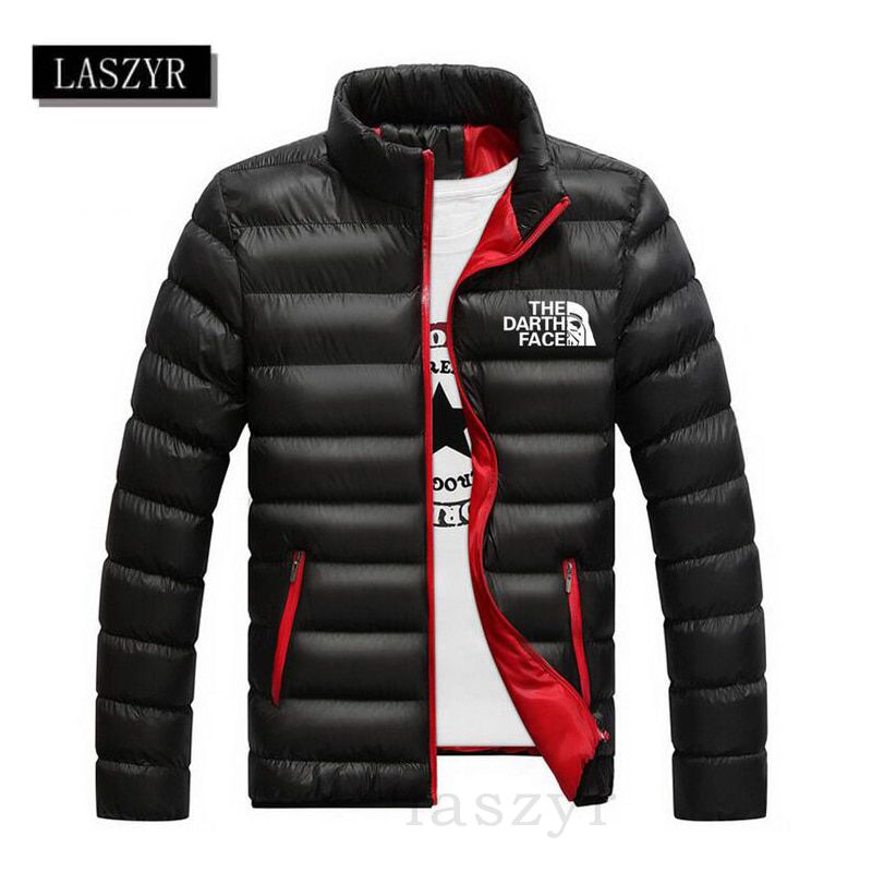Casaco masculino à prova de vento de inverno Moda masculina Casaco grosso quente masculino Casaco masculino de motocicleta