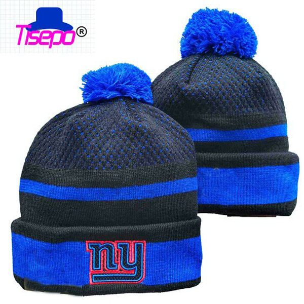 American football Beanie Embroidery lions Skiing Knitted Hats Women Men Winter Cap Warm Baggy Beanies Knit Bonnet