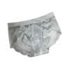 Women y Seamless Jquard Le Patchwork Solid Color Cotton Underwear Briefs
