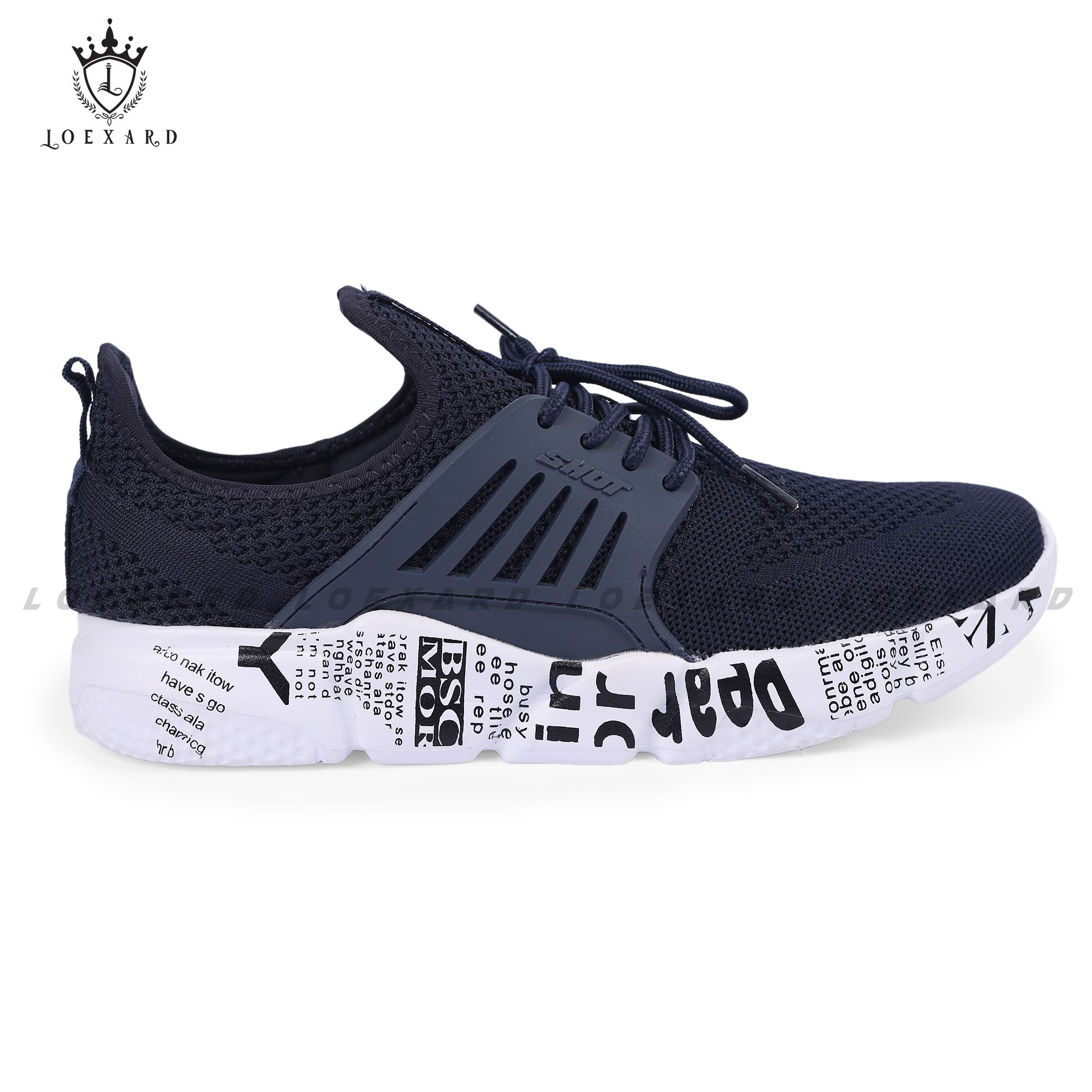 Latest design Blue color casual shoes for men