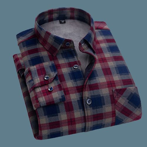 Long Sleeve Cotton Casual Shirt for Men by MIZI CORPORATION