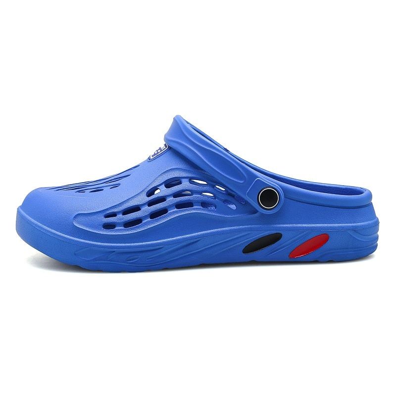 Men Dropshipping Sandals Summer Shoes Big Size 46 49 Fang Man Hoof Thong of Man Stamp Clogs Men Shoe Garden Black Beach Slippers