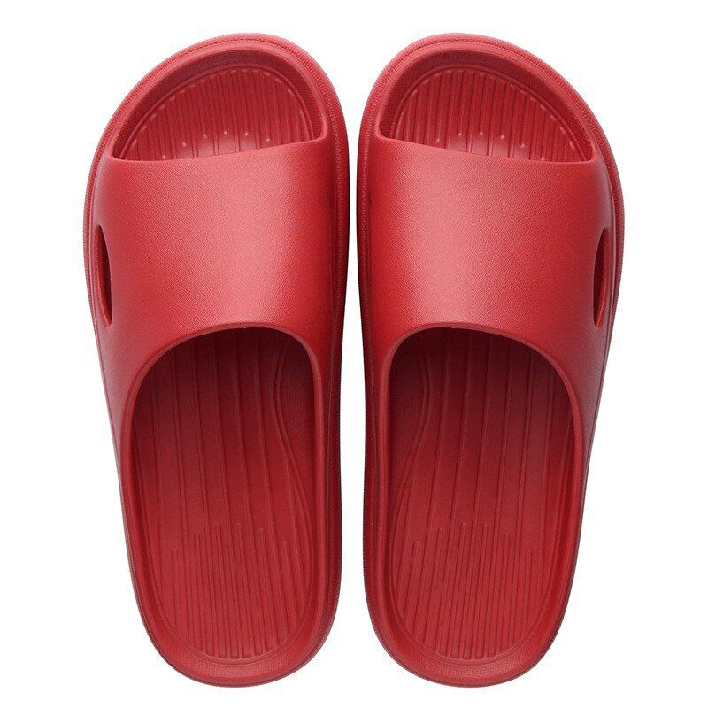Women Summer Slippers Beach Slide Sandals Words Flip Flops Non-slip Soft Sole Men Lovers Couple Casual Shoes