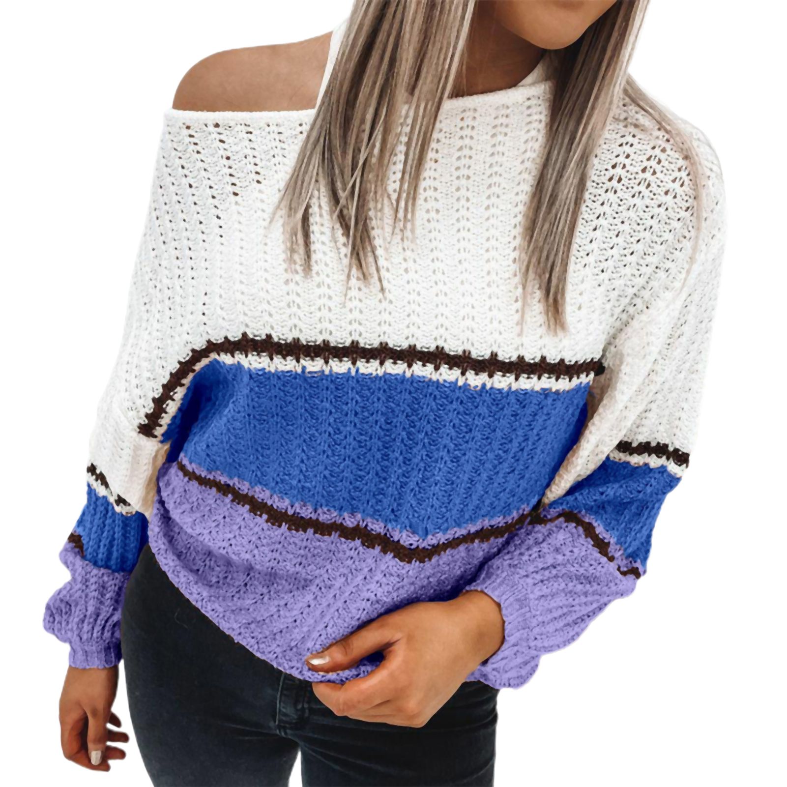 Pullover Sweater Fine Workmanship Loose Warm Women Casual Sweater