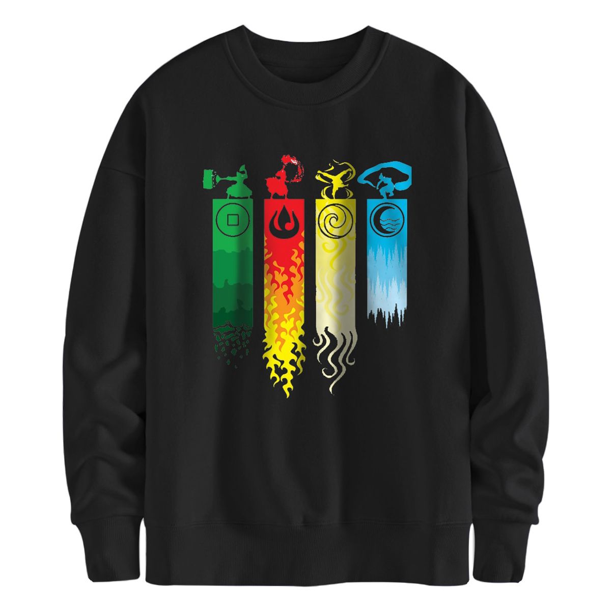 Man Avatar The Last Airbender Hoody Aang Katara Sweatshirt Brand Clothes Male Harajuku Pullover Breathable Supoleron Hombre