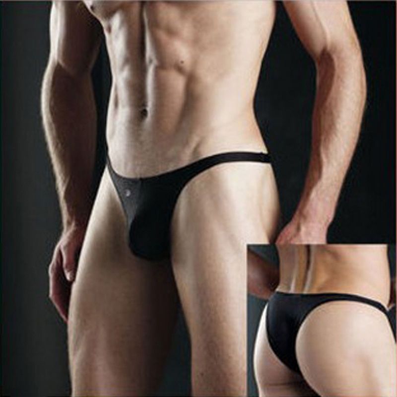 Men's Thongs  Basic Small Briefs Sexy Gay  Pouch Male  Small Jockstrap Gay