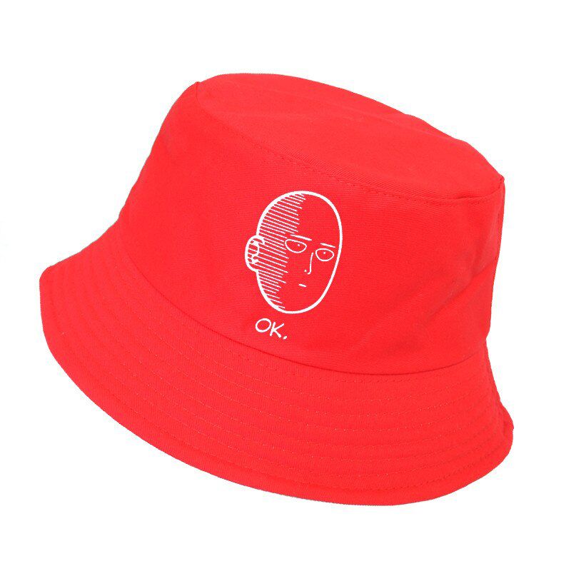 one punch man cap Comic bucket hat Men women pop fisherman harajuku panama hats gorro pescador