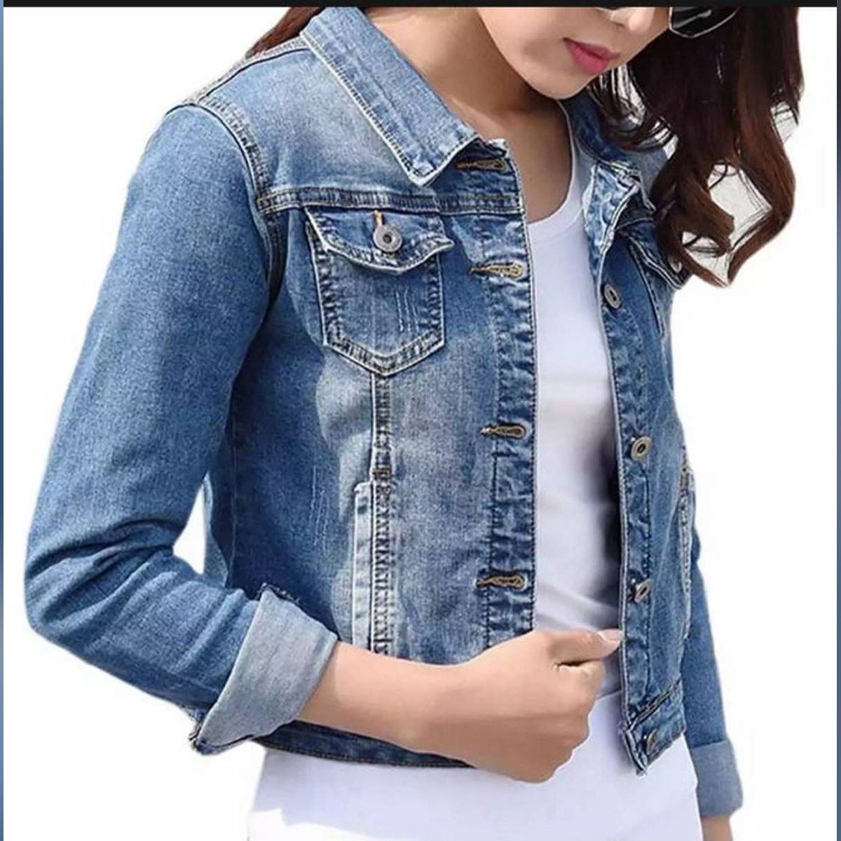 Denim Jacket for Women by AHS Fashion House