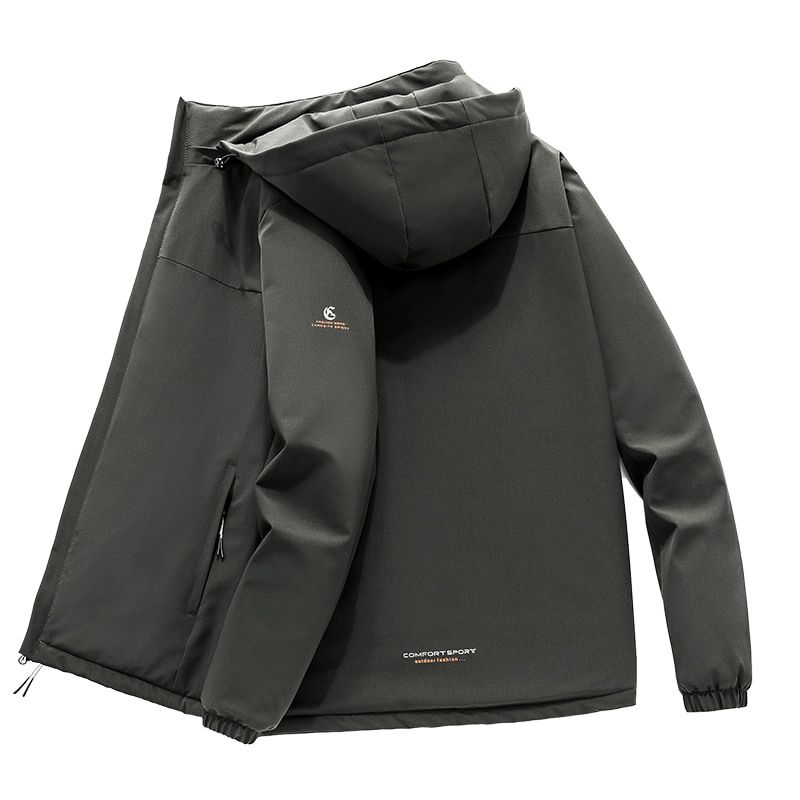 Plus Size 6XL ,7XL, 8XL Winter Jacket Men Thick Windproof Waterproof Jackets Men's Wool Liner Snow Ski Hooded Coats Male Parka