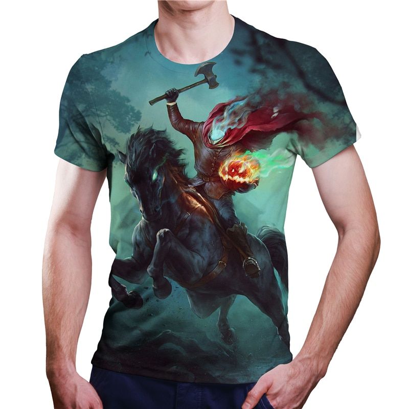 Summer fashion men's and women's heavy metal rock logo pattern 3DT men's shirt large size XXS/6XL short-sleeved T-shirt