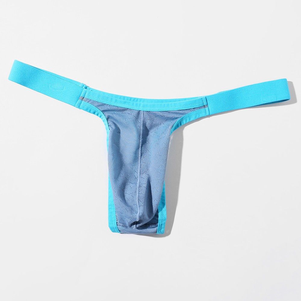 Sexy Men See Through Thong T-Back G-String Briefs Erotic Lingerie Underpants Low Rise Breathless Micro  Panties