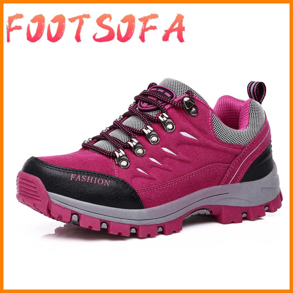 men sneakers warm outdoor hiking shoes men waterproof sport trekking boots hiking mountain Climbing Shoes