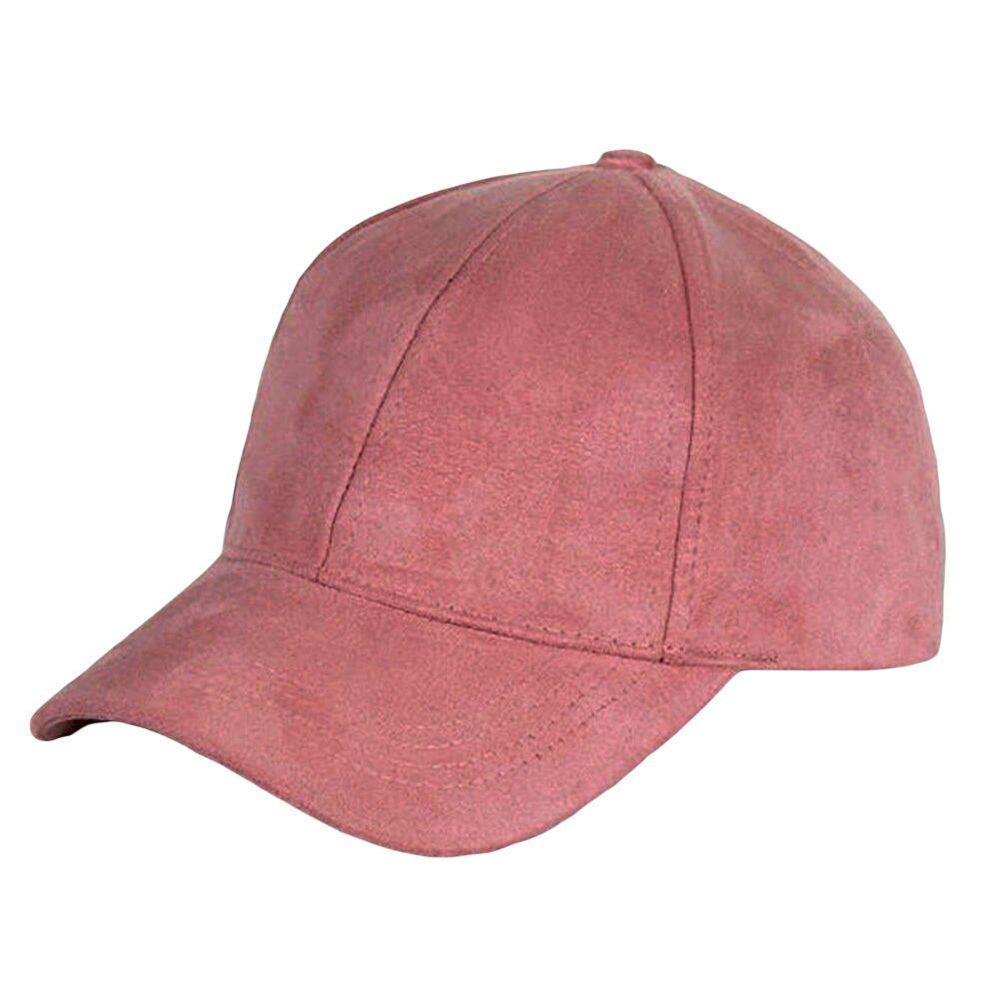 Fashion Women Men Girls Chic Suede Cap Hats Sport Visor Hats Hip-Hop Boys Adjustable