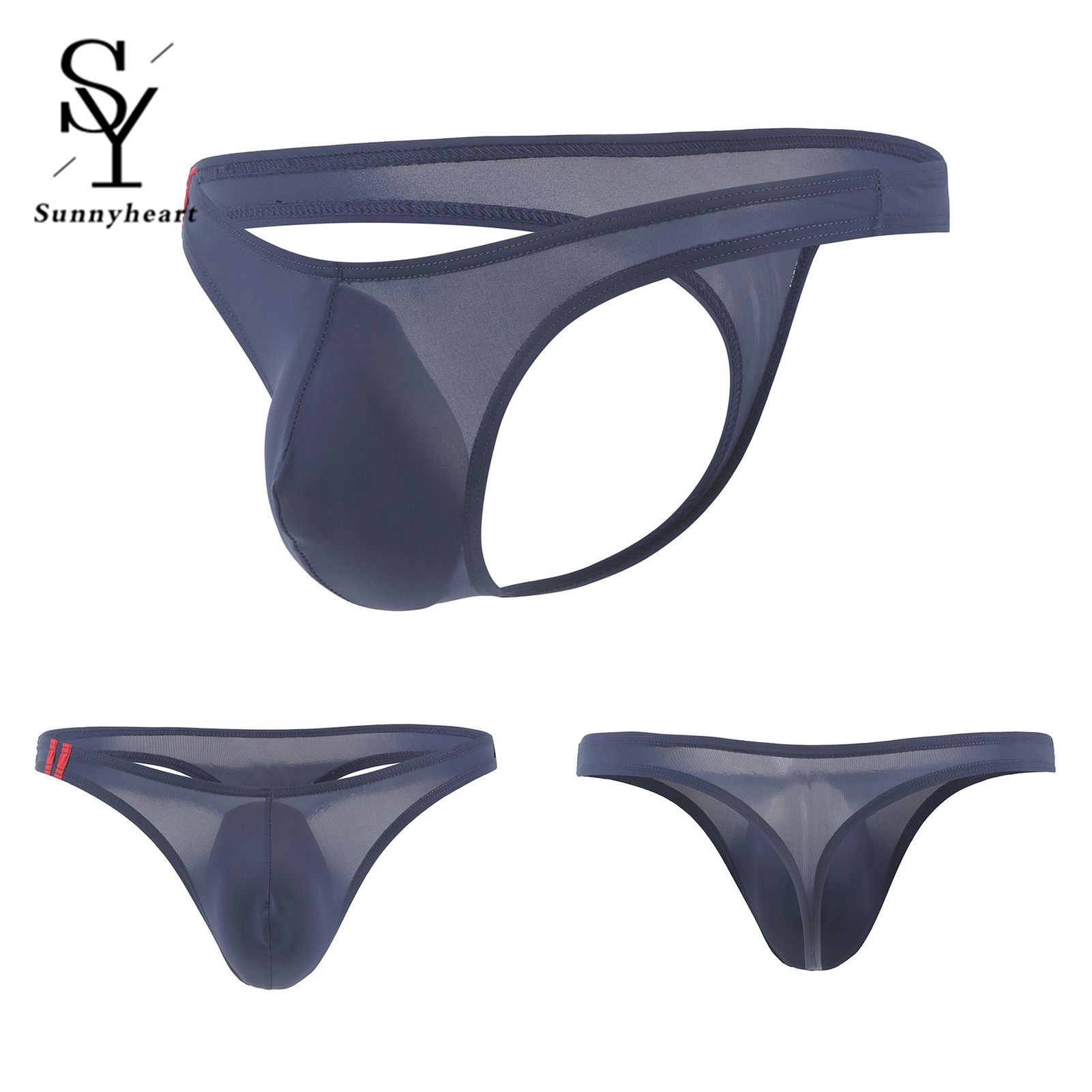 Sunnyheart Men Briefs Small U Convex Low Waist Briefs For Men