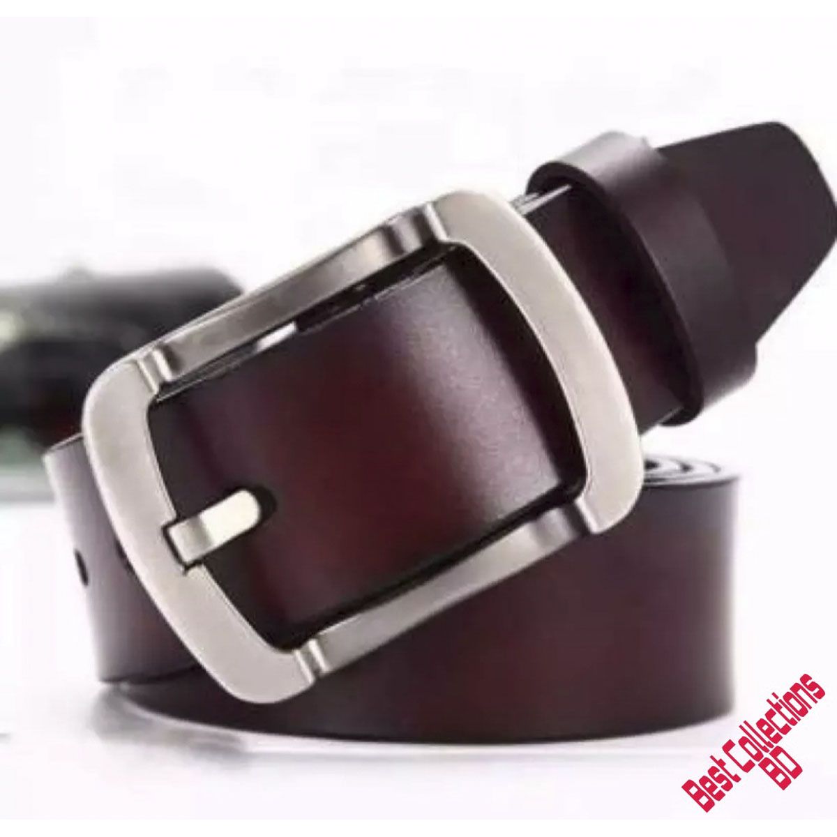 Stylish artificial leather belt for men