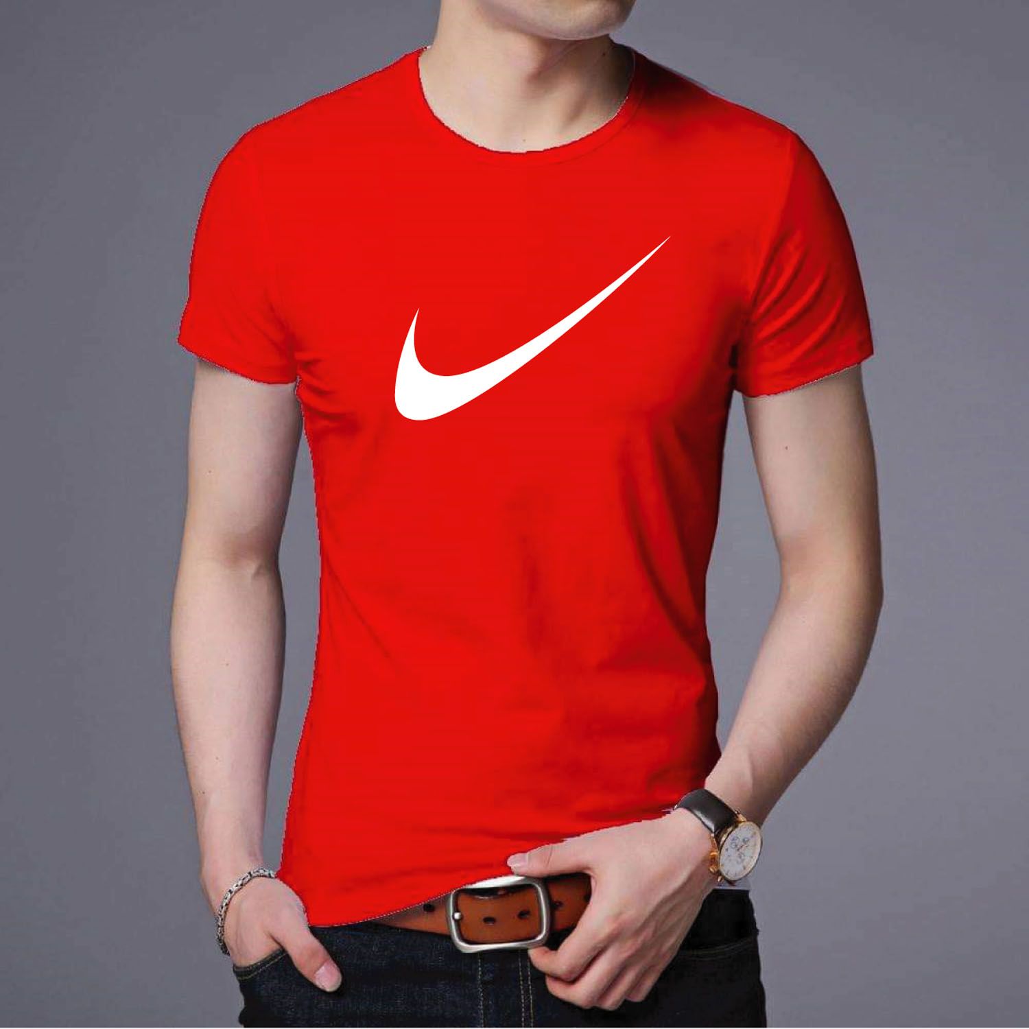 Exclusive Microfiber Polyester High Quality low price Casual Half Sleeve t-shirt for men