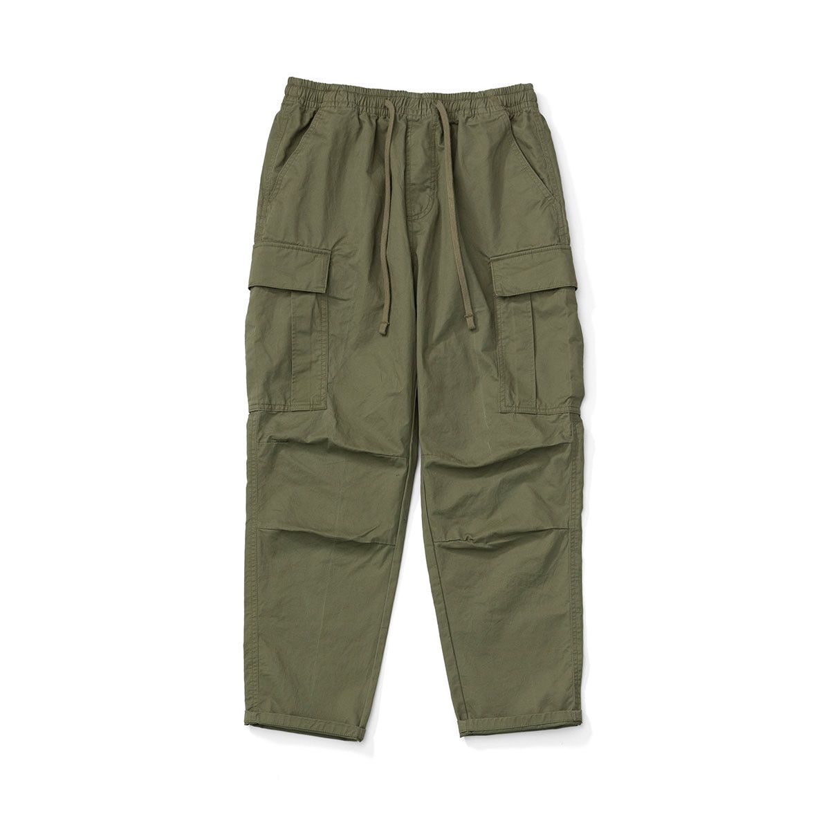 Autumn New Loose Ankle-length Cargo Pants Men Tactical Joggers Military Multi-pocket Trousers 100% Cotton Pants