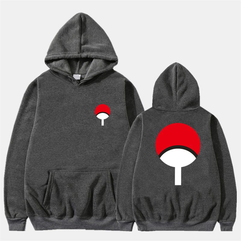 Anime Fashion Winter Hoodies Fleece Warm Jacket Coat Uchiha Hatake Uzumaki Clan Badge Hoodie Sweatshirt Unisex Clothes