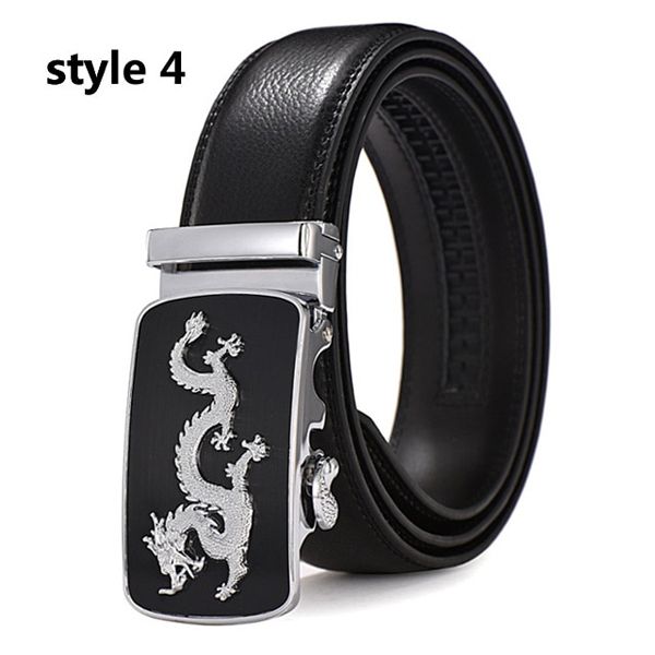 DESTINY Silver Men Belt Luxury Famous Brand Designer High Quality Male Leather Automatic Ceinture Cowboy Jeans
