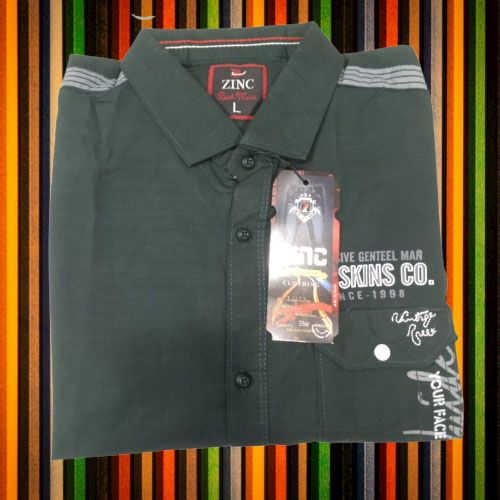 Men's Trendy Cotton Casual Style Long sleeve Shirt