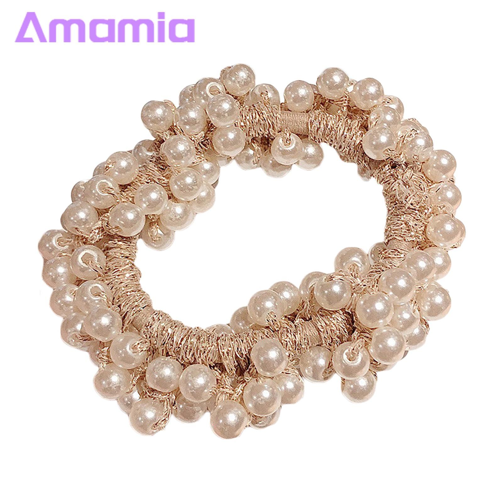 Amamia Ponytail Holder Hand-made High Elasticity Hair Ring