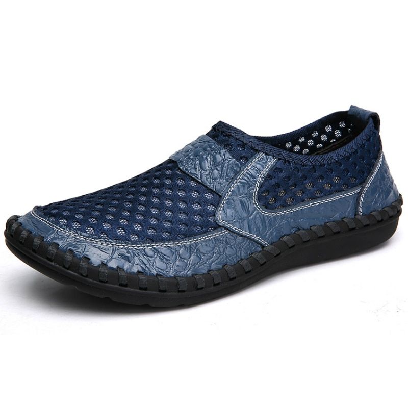 2020 Fashion Mens Sandals Summer Mesh Men's Beach Sandals Comfortable Breathable Male Outdoor Beach Slippers Slip-ON Man Sandals