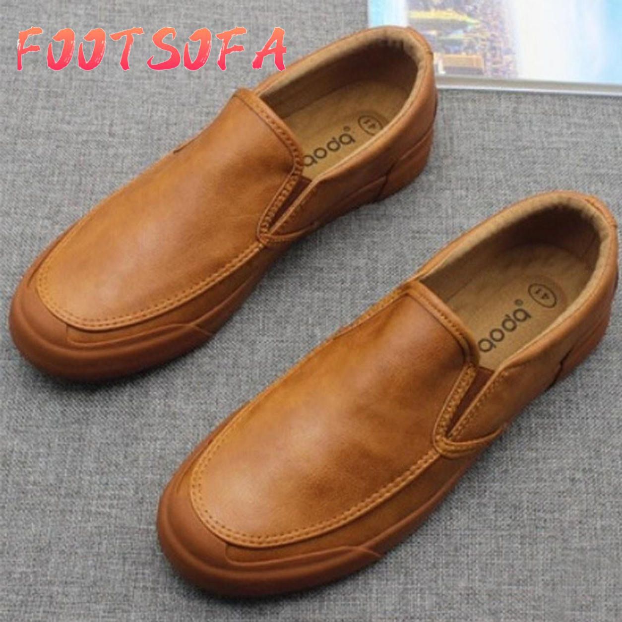 Fashion Men Business Leather Shoes Casual Comfortable Dress Shoe Male Suit Shoes