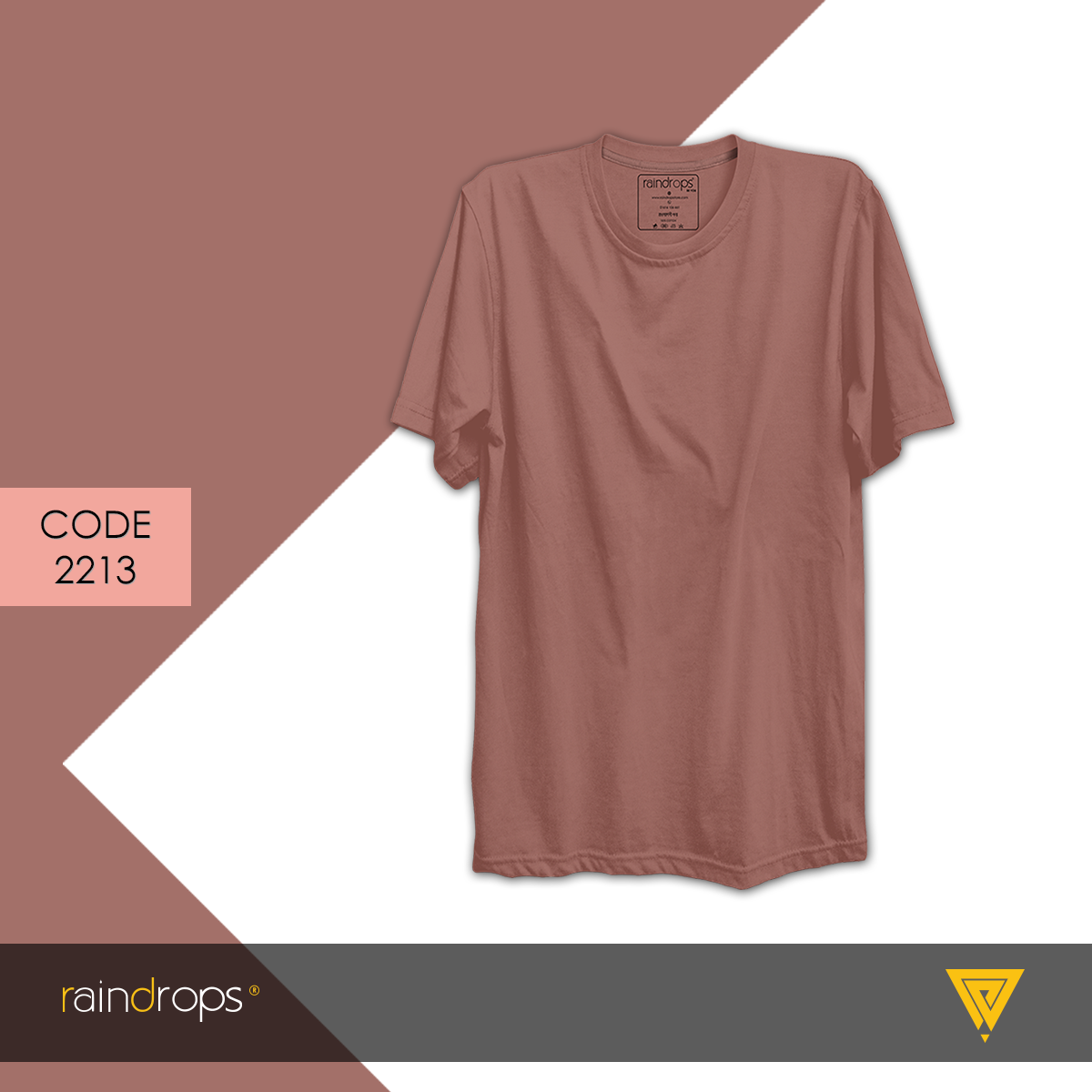 Burgundy Half Sleeve T-shirts For Men