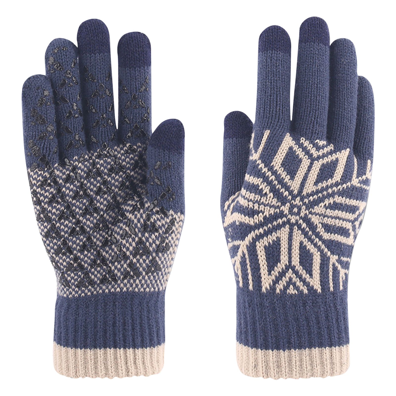 Bike Knitted Gloves Tear-resistant Scratch Resistant Bicycle Gloves