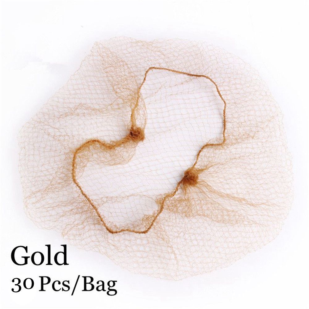 【ALLGOOD】Invisible Hair Nets Elastic Edge Fine Mesh  Hair Style Cover Equestrian Ballet Snood Cap