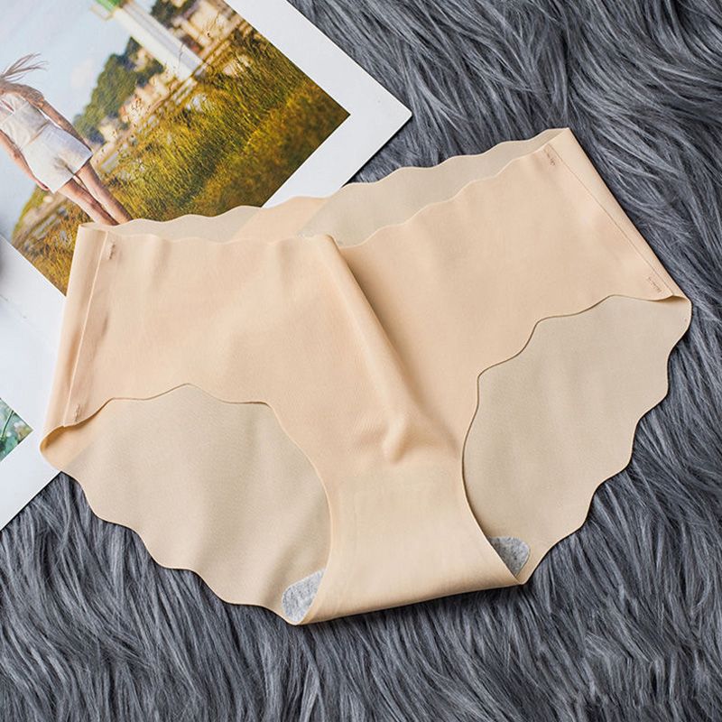 Women's Big Size M-3XL Panties Breathable Panty for Girls & Women Soft Seamless Fashion Underwear