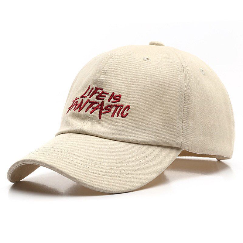 FS Trendy Face Caps For Men Beige Yellow Hats Streetwear Hip Hop Hat Letter Women Baseball Cap Gorras Hombre