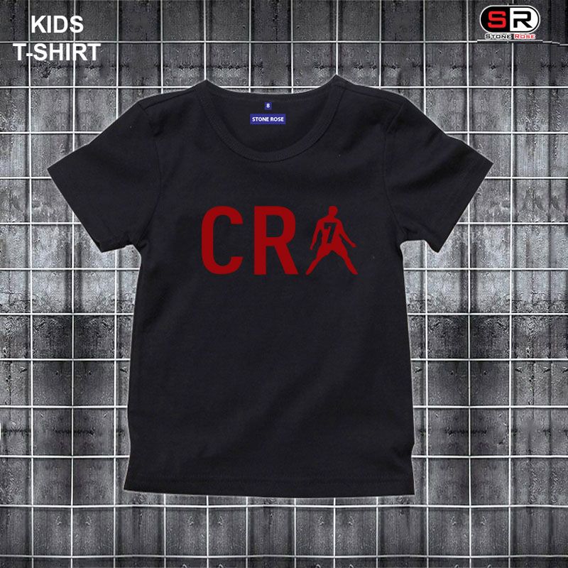 CR7 Short Sleeve Cotton T-Shirt For Boys By Stone Rose - 16892T