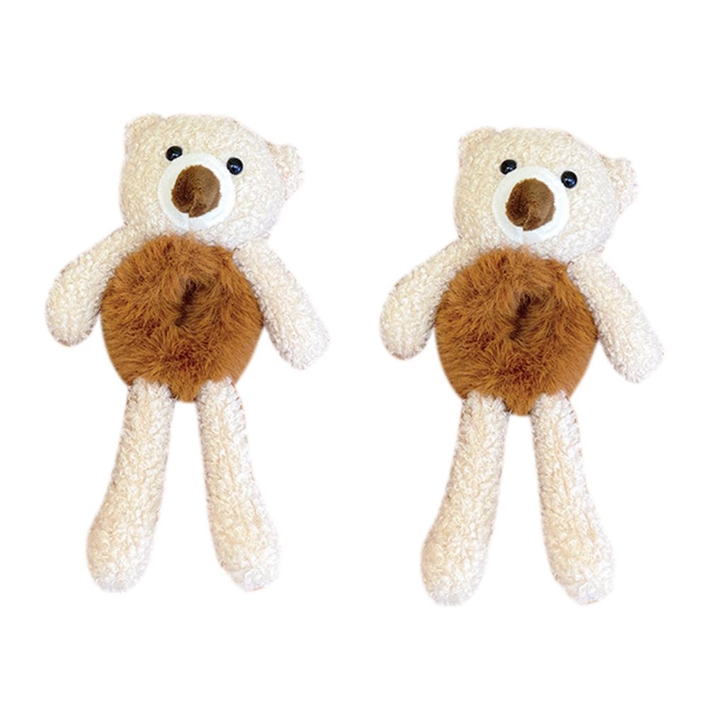 Bear Hair Ring Bear Hug Hair Rope Rubber Band Female Tie Head Rope Plush Cute Children Summer Ball Head
