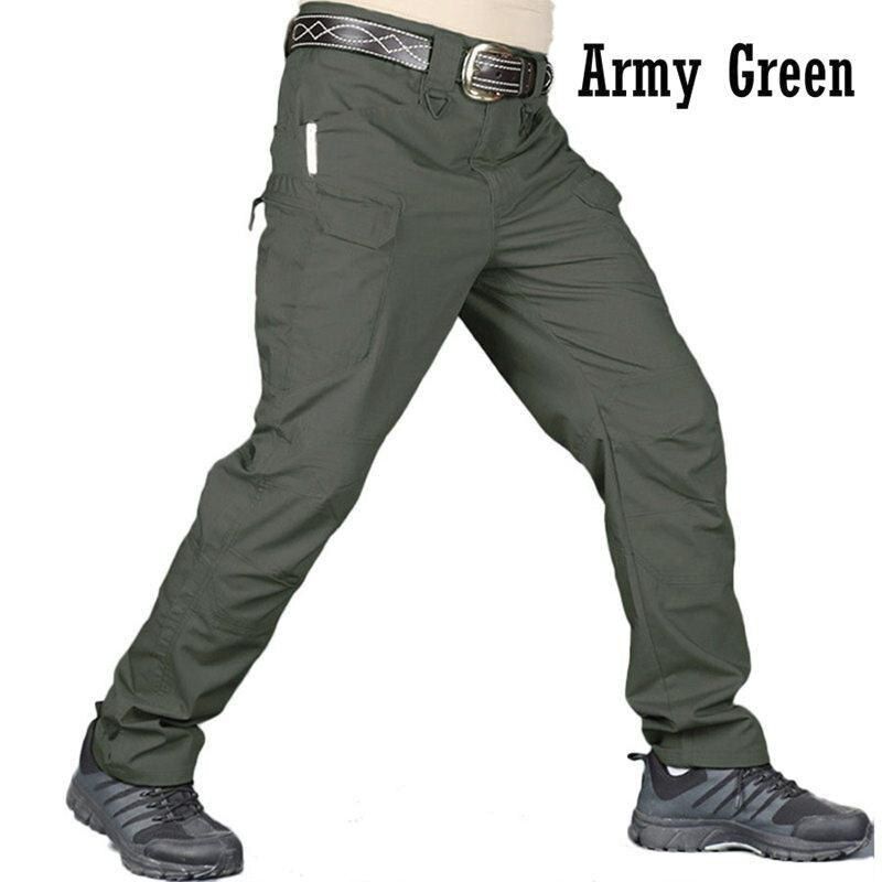 Tactical Pants Men Casual Cargo Pants   Style Waterproof Training Trousers Male Durable Working Pants Plus Size 6XL