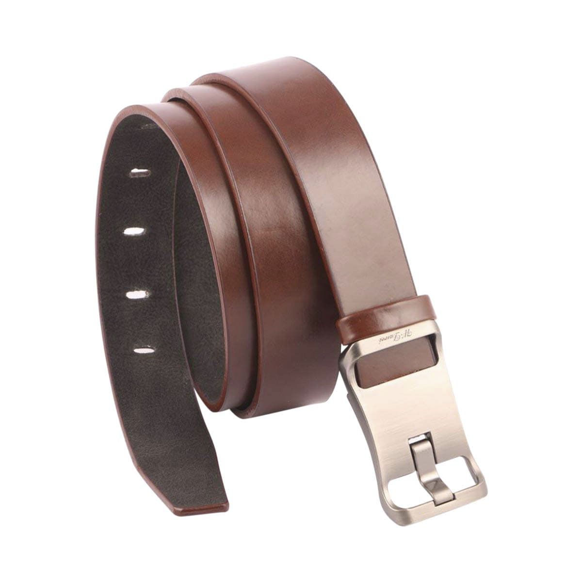 Best Quality Fashionable Brown Leather Belt For Men - Belt For Men
