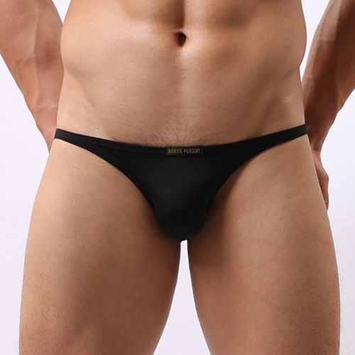 Underwears Men Sexy Mini Briefs Low Waist Smooth Nylon Male Briefs BPerson B1133