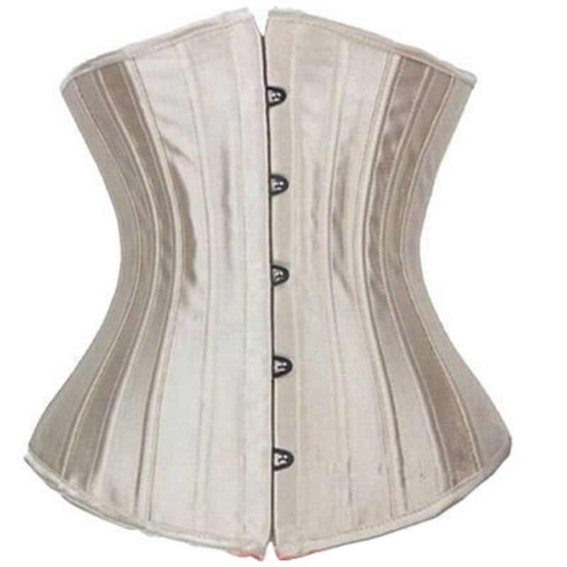 Gothic Corset Women Sexy UnderCorset Waist Trainer Corset Shaper  Plus Size Corpete Corselet Black White Red Blue S-6XL