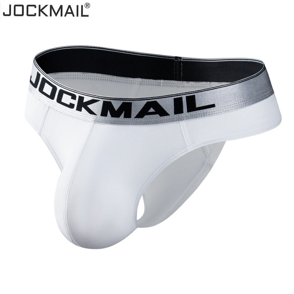 JOCKMAIL Men Sexy Big  Pouch Bikin Briefs Panties Underpants Cuecas Masculinas Calzoncillos Hombre Slip Gay Sissy
