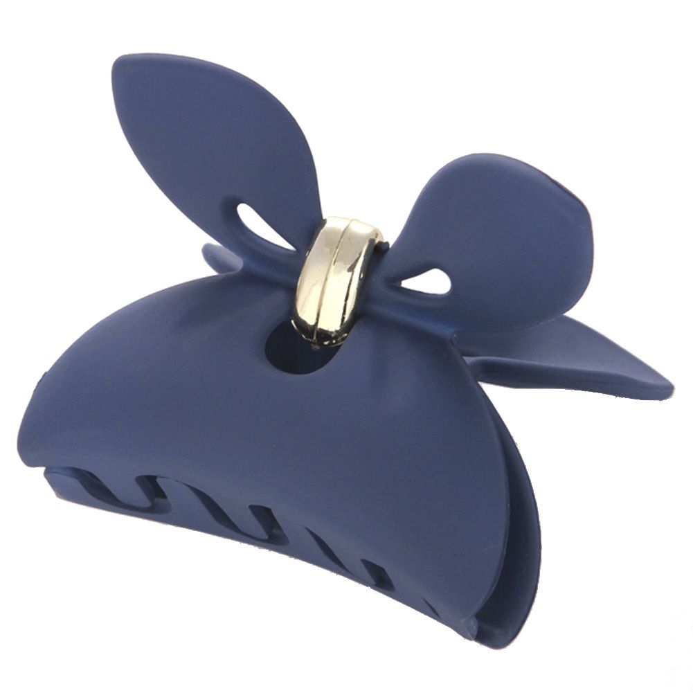Candy Color Resin Butterfly Hair Claw Clip Clamp Women Ponytail Holder Headwear