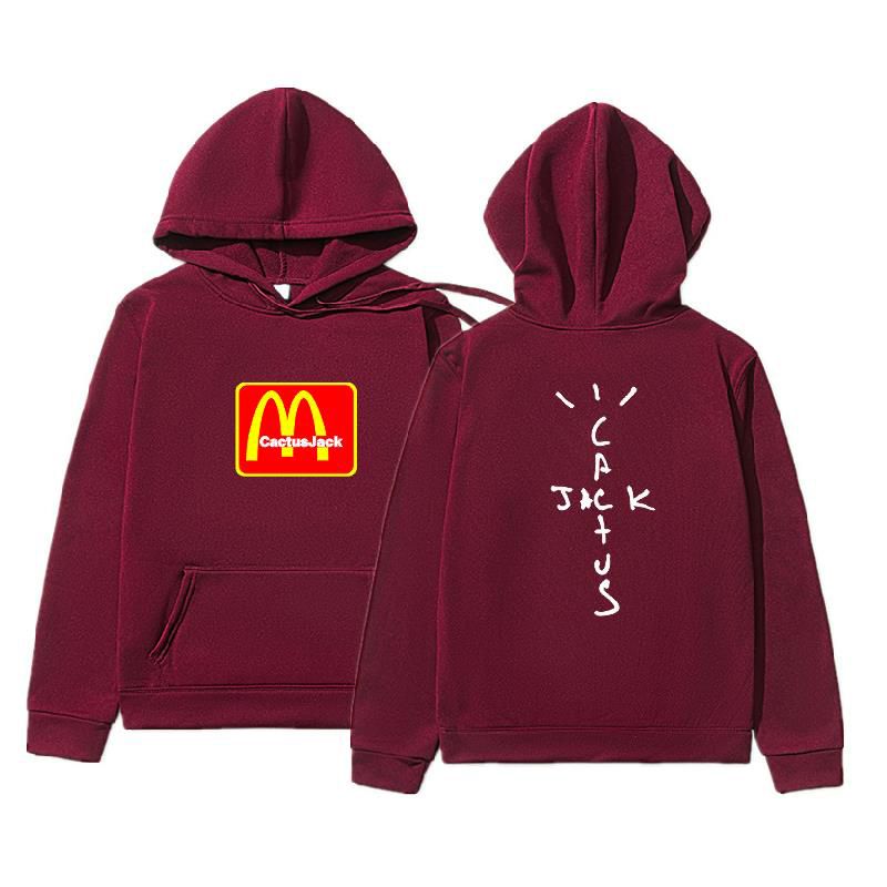 Travis Scotts  Hop Hoodies Cactus Jack Swag Print Funny Women Men Hooded Sweatshirt Travis Scotts Casual Pullover Harajuku