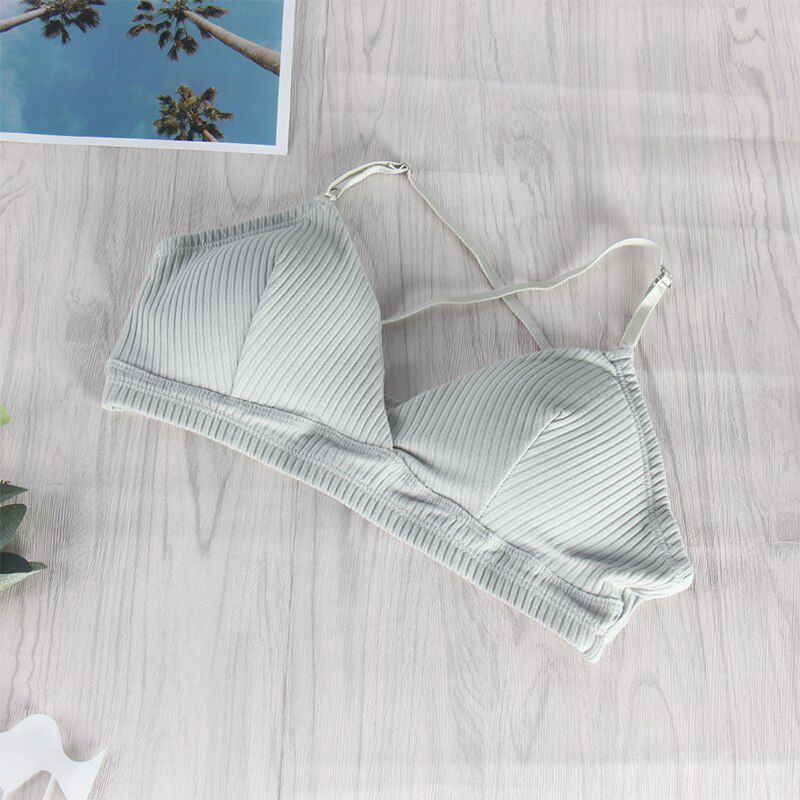 Women Bra Bralette Lingerie push up bra Cotton flexible Bra For Women Fashion Ins bras Lady Tops Underwear Bralette B0079