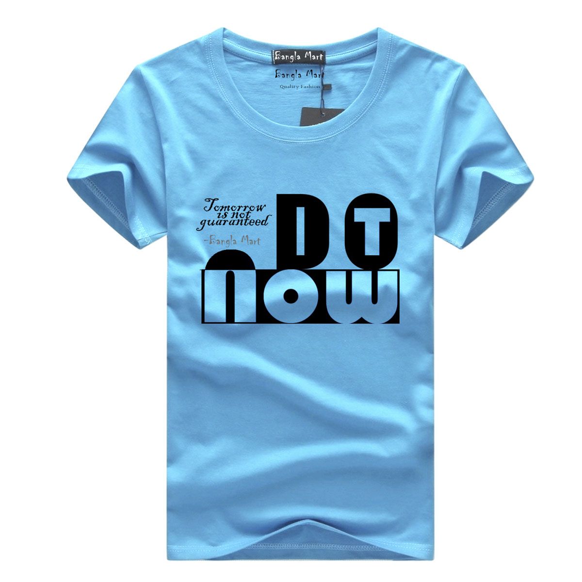 Do It Now Digital Printed Trendy Casual Half Sleeve T-Shirt For Men - Tshirt For Men