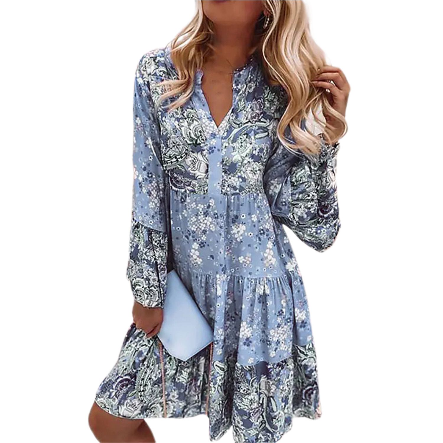 Beh Dress Large Hem Vintage A-Line Dress