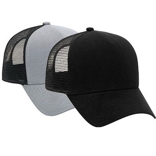 Fashion Hip Hop Flannel Adjustable Trucker Hat with Knit Baseball Caps
